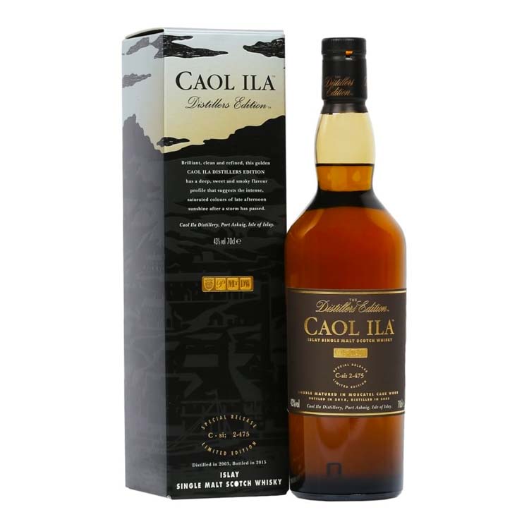 Caol Ila, The Distillers Edition, Moscatel Sherry Finish - Wright Wine ...