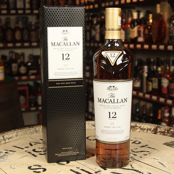 Macallan, Sherry Oak Cask, 12 y.o. - Wright Wine & Whisky Company