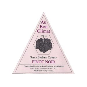 Pinot Noir, Au Bon Climat, Santa Maria Valley, California, USA