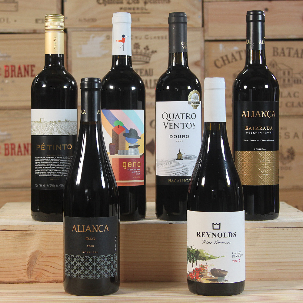 Perfect Portugal Red, Regional mix of our favorites, 6 wines, £56.00 ...